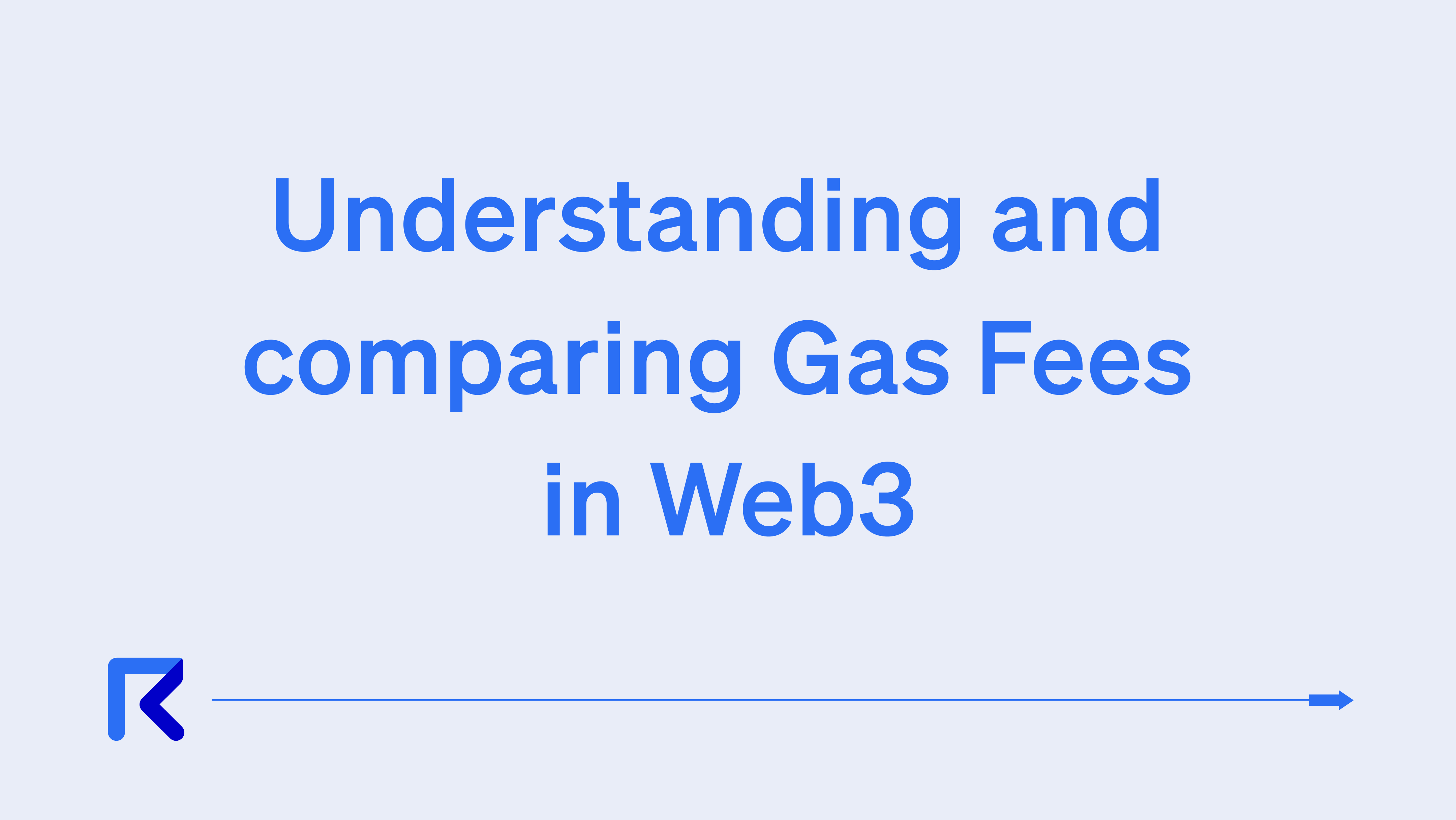 Understanding and comparing Gas Fees in 3